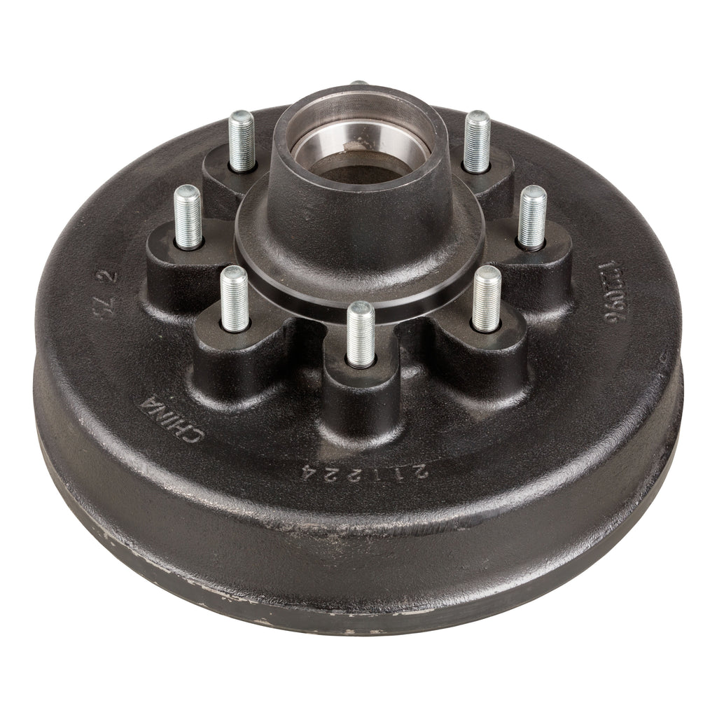 Lippert 12" Brake Drum Hub Assembly For 7 000-lb. Axle - 8 On 6.5" 1/2" Stud