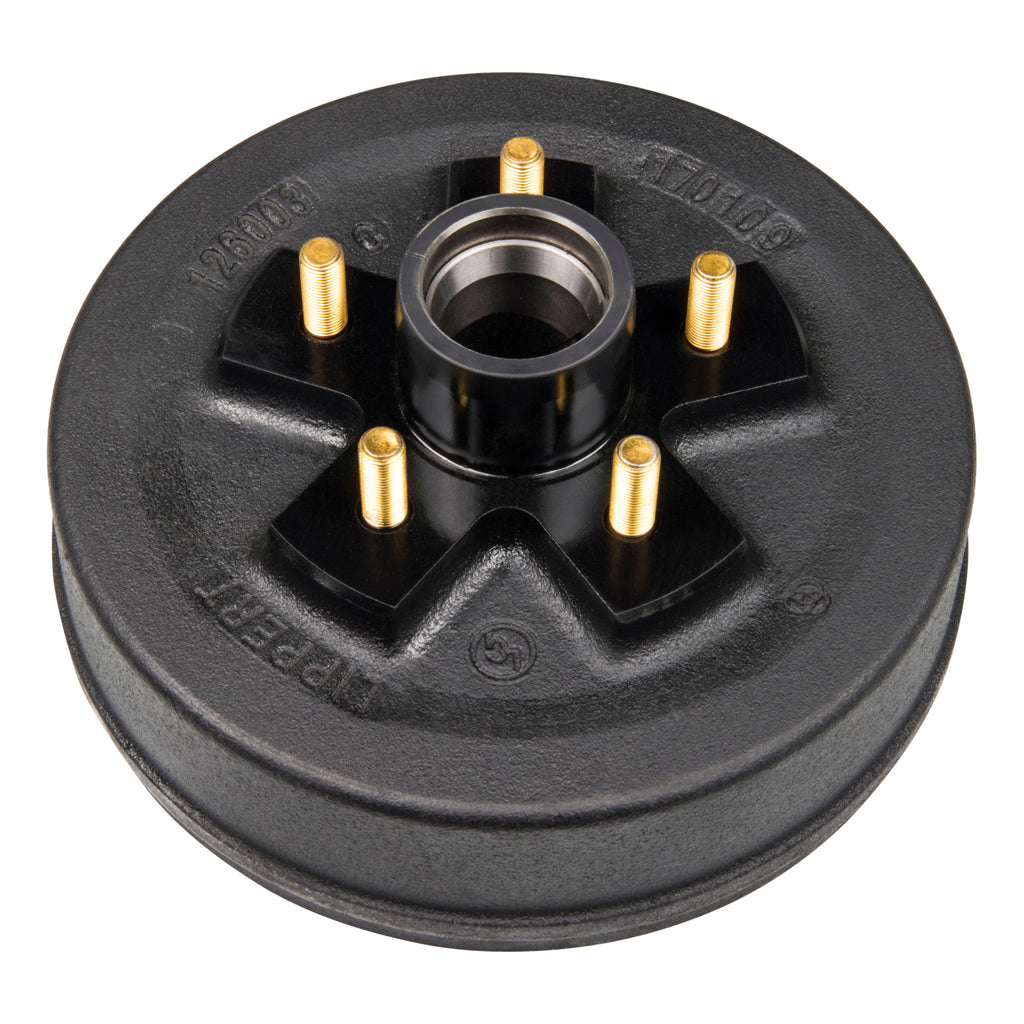 Lippert 10" Brake Drum Hub For 3 500-lb. Axle - 5 On 4.5"  1/2" Stud