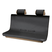Seat Defender 58" X 55" Removable Waterproof Black Bench Seat Cover