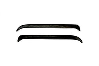 Auto Ventshade 32071 Ventshade With Smooth Black Finish 2-Piece Set For 1983-1992 Ford Ranger 1984-1990 Bronco II