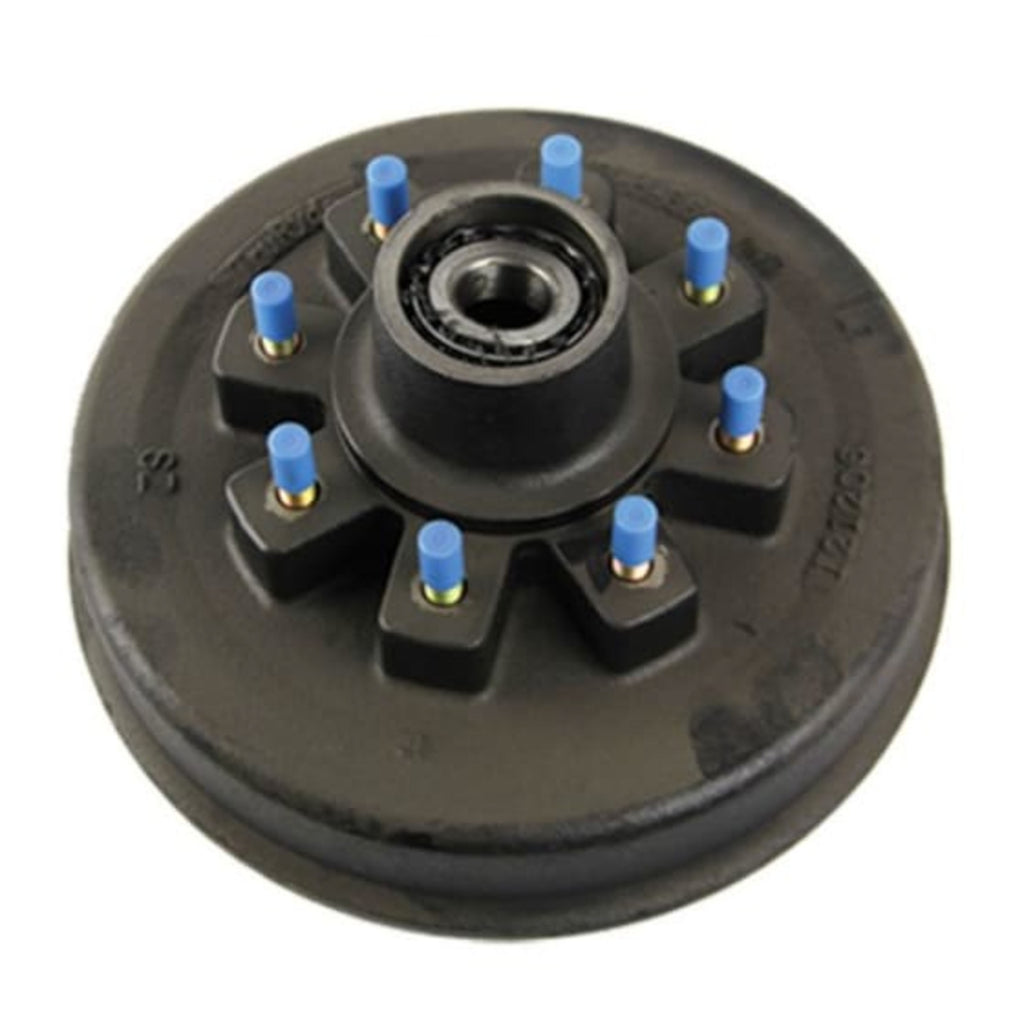 Brake Drum Hub Assembly For 8 000-lb. Hybrid Axle - 8 On 6.5"  5/8" Stud