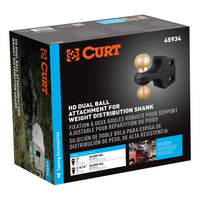 HD Dual Ball Attachment For Weight Distribution Shank