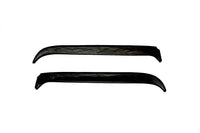 Auto Ventshade 52008 Ventshade Xtra Wide With Smooth Silver Finish 2-Piece Set For 1999-2016 International Eagle 9300-9400/Transtar 4200-4300 1972-2010 Paystar 5000