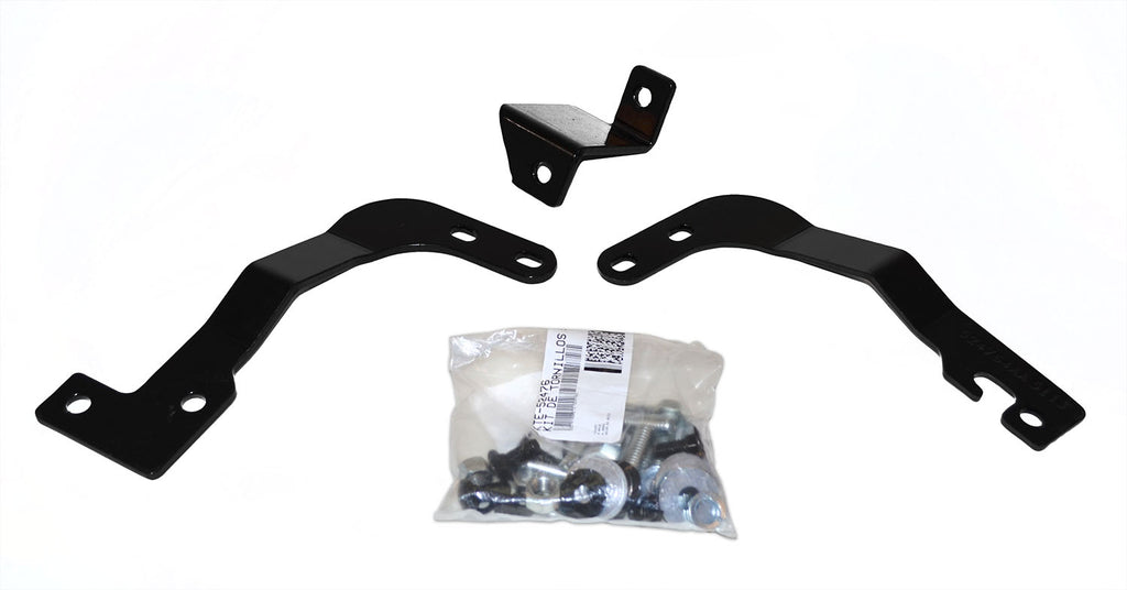 Go Rhino 55195 - RC2 & RC2 LR Bull Bar - Mounting Bracket Kit Only - Textured Black