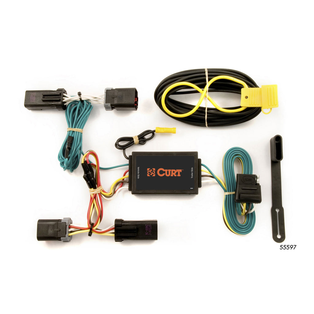 Custom Wiring Harness 4-Way Flat Output Select Dodge Durango Chrysler Aspen