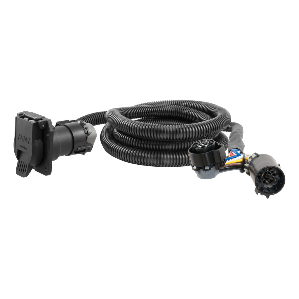 7' Custom Wiring Extension Harness (Adds 7-Way RV Blade To Truck Bed Packaged)