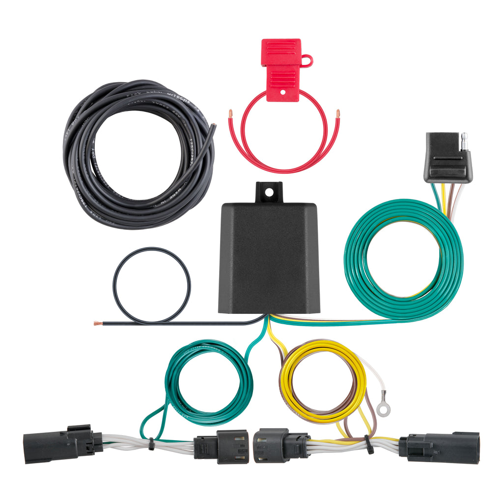 Custom Wiring Harness 4-Way Flat Output Select Ford Flex