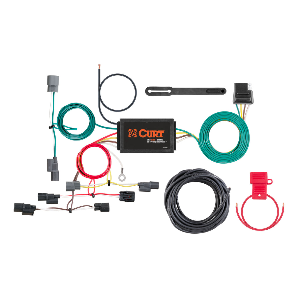 Custom Wiring Harness 4-Way Flat Output Select Honda Civic