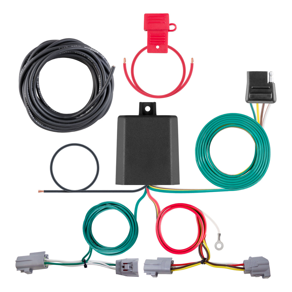 Custom Wiring Harness 4-Way Flat Output Select Toyota Highlander