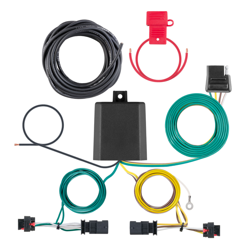 Custom Wiring Harness 4-Way Flat Output Select Jeep Compass