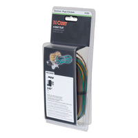 4-Way Flat Connector For Rewiring Trailer Includes 20' Wires (Packaged)