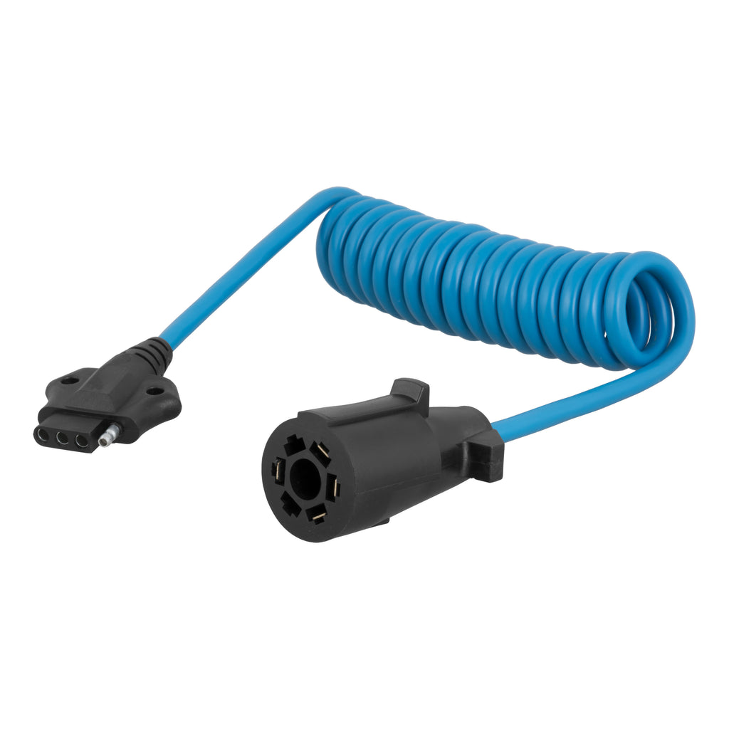 5' Electrical Adapter Harness (7-Way RV Blade Vehicle To 4-Way Flat Trailer)