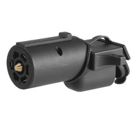 Adapter With Backup Alarm (7-Way RV Blade Vehicle To 5-Way Flat Trailer)
