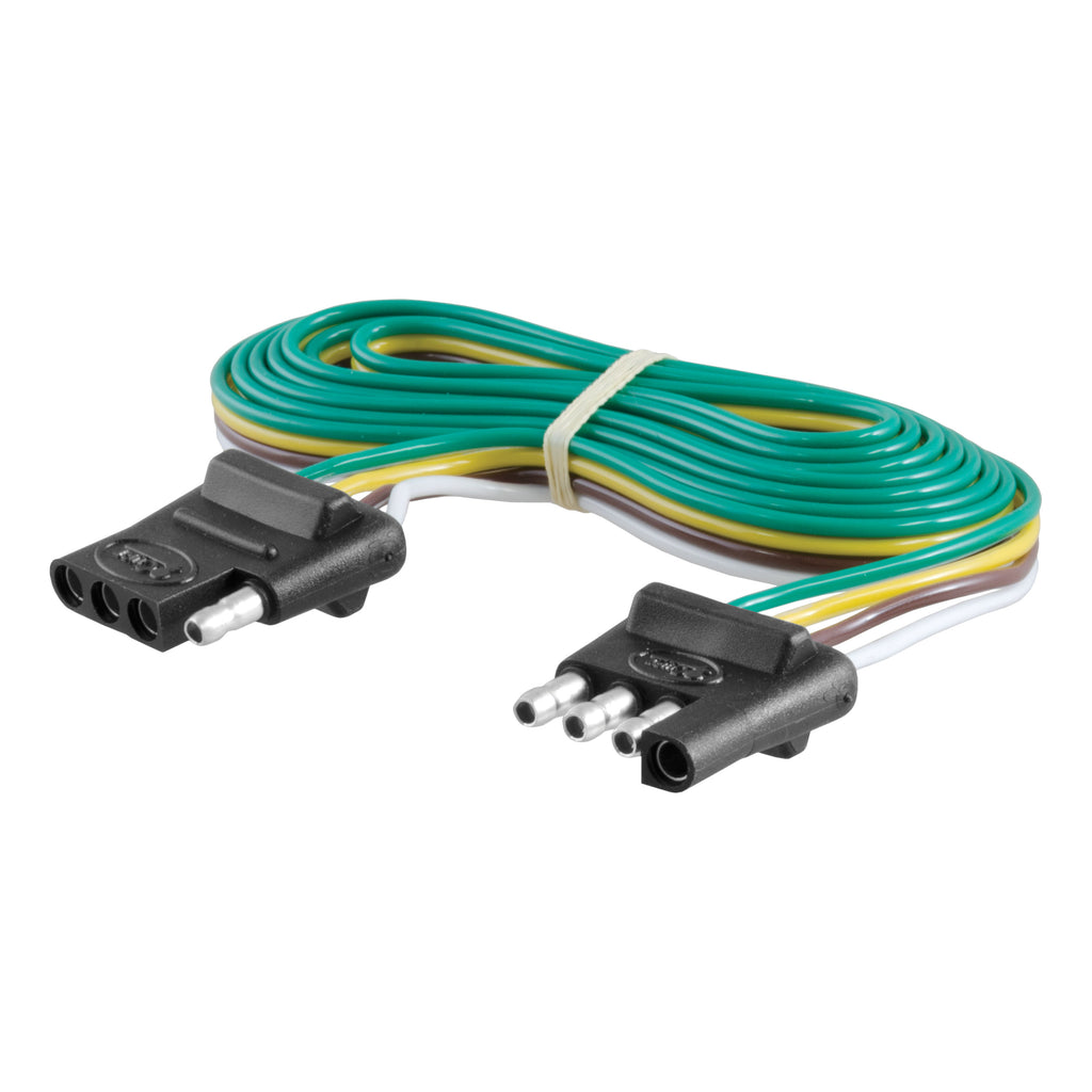 4-Way Flat Connector Plug & Socket With 72" Wires
