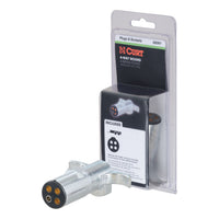 4-Way Round Connector Plug (Trailer Side Packaged)