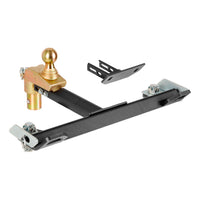 Multi-Fit OEM Puck System Gooseneck Ball With 4" Offset