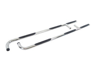 Go Rhino 62149PS - 6000 Series Side Steps With Mounting Brackets Kit - Stainless Steel - One-Piece - Polished Stainless Steel