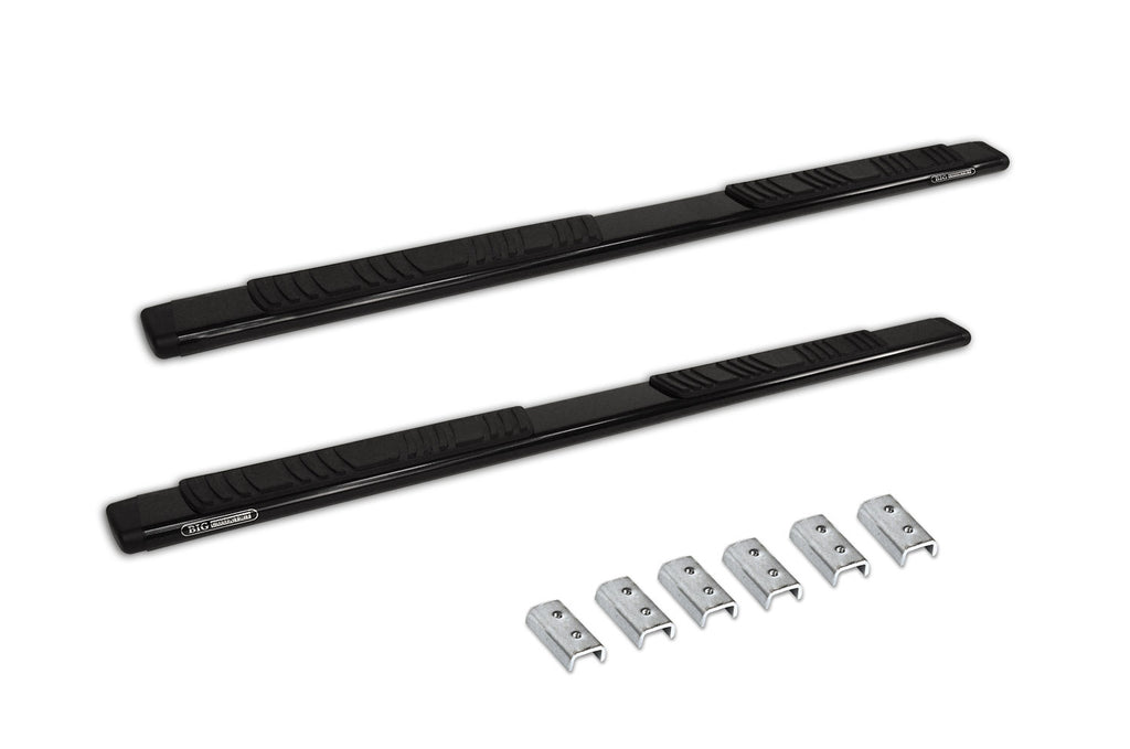 Go Rhino - 650075B - 5in OE Xtreme Low Profile SideSteps - 75in Long - Black - Bars Only