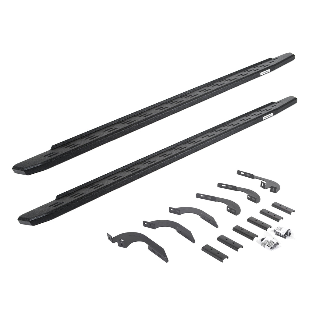 RB30 Running Boards With Mounting Bracket Kit - Double Cab Only