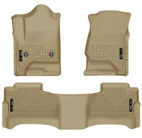 Husky Weatherbeater Front & 2nd Seat Floor Liners (Footwell Coverage) 98233