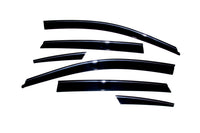 Auto Ventshade 796001 Low Profile Ventvisor Side Window Deflector With Chrome Trim 6-Piece Set For 2006-2010 Infiniti M35 M45