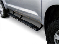 Go Rhino - 650075B - 5in OE Xtreme Low Profile SideSteps - 75in Long - Black - Bars Only