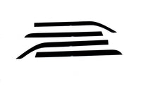 Auto Ventshade 894015 Low Profile Dark Smoke Ventvisor Side Window Deflector 4-Piece Set For 2007-2021 Toyota Tundra Double Cab