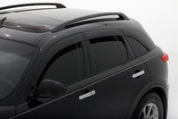 Auto Ventshade 896003 Low Profile Dark Smoke Ventvisor Side Window Deflector 6-Piece Set For 2006-2012 Toyota Rav4