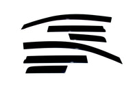 Auto Ventshade 896007 Low Profile Dark Smoke Ventvisor Side Window Deflector 6-Piece Set For 2007-2008 Honda Fit