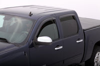 Auto Ventshade 94040 Original Ventvisor Side Window Deflector Dark Smoke 4-Piece Set For 2007-2013 Silverado/Sierra 1500 2007-2014 Silverado/Sierra 2500HD-3500HD With Extended Cab