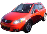 Auto Ventshade 94085 Original Ventvisor Side Window Deflector Dark Smoke 4-Piece Set For 2008-2010 Suzuki SX4 Hatchback