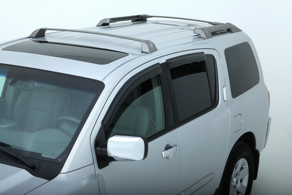 Auto Ventshade 94193 Original Ventvisor Side Window Deflector Dark Smoke 4-Piece Set For 18-23 Volkswagen Atlas