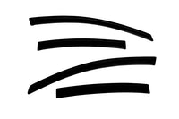 Auto Ventshade 94165 Original Ventvisor Side Window Deflector Dark Smoke 4-Piece Set For 2007-2012 Nissan Sentra
