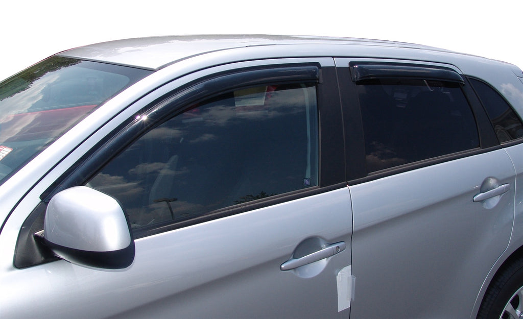 Auto Ventshade 94191 Original Ventvisor Side Window Deflector Dark Smoke 4-Piece Set For 2011-2013 Mitsubishi Outlander Sport