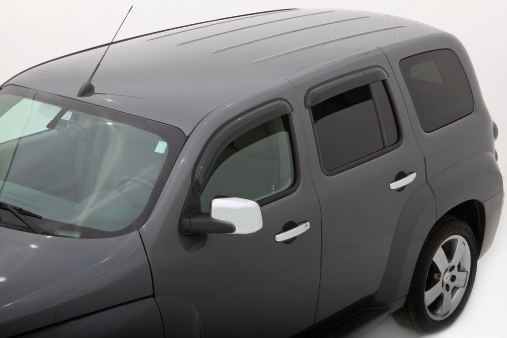 Auto Ventshade 94318 Original Ventvisor Side Window Deflector Dark Smoke 4-Piece Set For 2006-2011 Chevrolet HHR