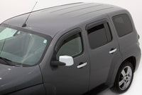 Auto Ventshade 94318 Original Ventvisor Side Window Deflector Dark Smoke 4-Piece Set For 2006-2011 Chevrolet HHR