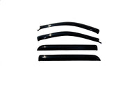 Auto Ventshade 94443 Original Ventvisor Side Window Deflector Dark Smoke 4-Piece Set For 2004-2008 Ford F-150 Crew Cab 2006-2008 Lincoln Mark LT