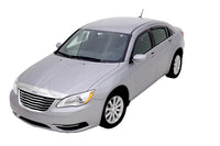 Auto Ventshade 94458 Original Ventvisor Side Window Deflector Dark Smoke 4-Piece Set For 2007-2010 Chrysler Sebring 2011-2014 Chrysler 200