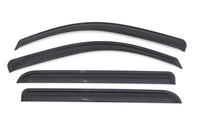 Auto Ventshade 94536 Original Ventvisor Side Window Deflector Dark Smoke 4-Piece Set For 14-18 Silverado/Sierra 1500 15-19 Silverado/Sierra 2500/3500 19-22 4500-6500 Crew Cab 19-20 International CV515 Crew Cab