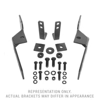 Go Rhino 55875 - RC2  & RC2 LR Bull Bar - Mounting Bracket Kit Only - Textured Black