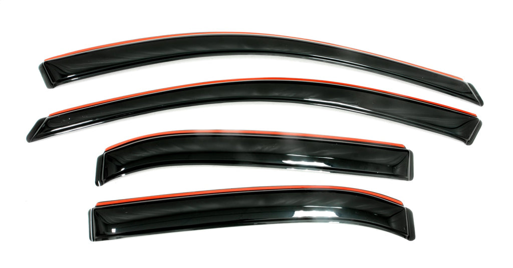 Auto Ventshade 194975 In-Channel Ventvisor Side Window Deflector 4-Piece Set For 2015-2022 Ford F-150 SuperCrew