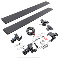 Go Rhino 20436680PC - E1 Electric Running Board Kit - Textured Black
