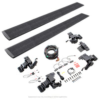 Go Rhino 20436680T - E1 Electric Running Board Kit - Protective Bedliner Coating