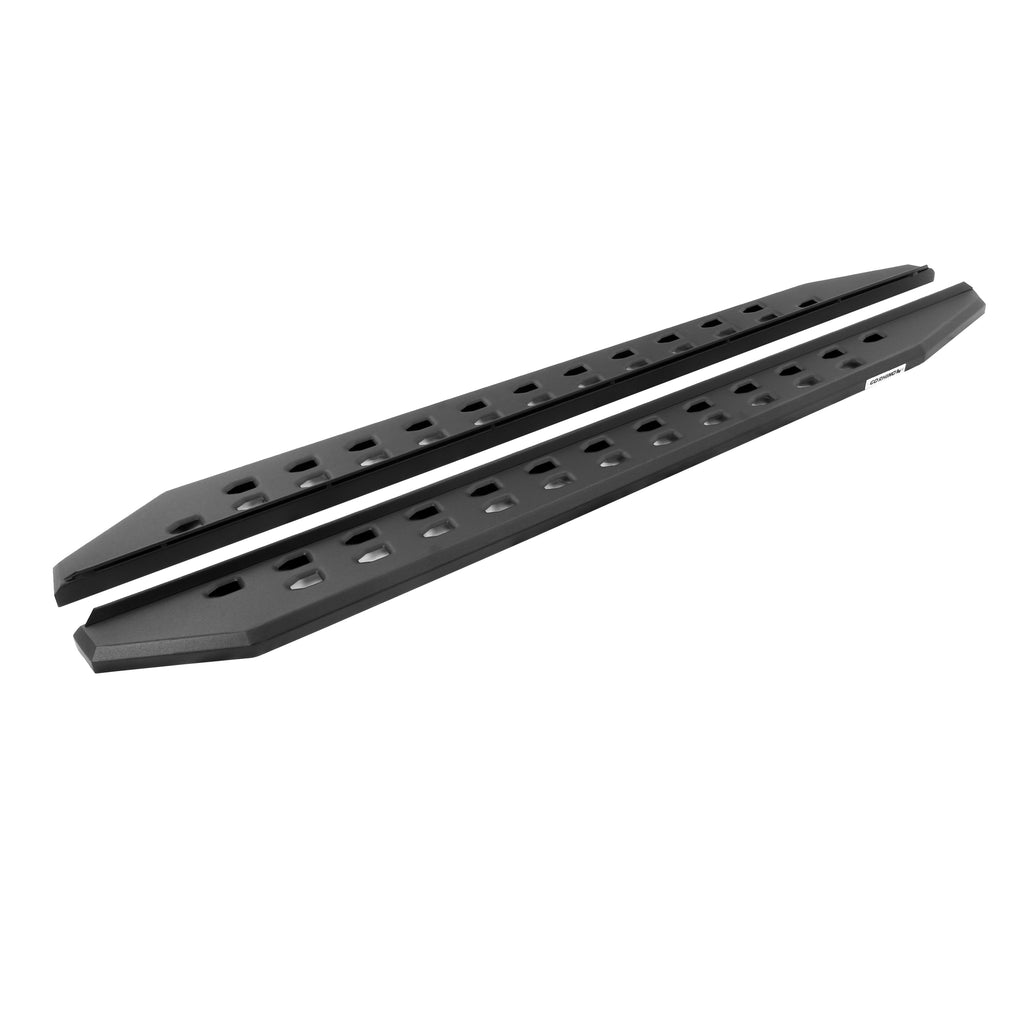 Go Rhino 69400057ST - RB20 Slim Line Running Boards  - BOARDS ONLY - Protective Bedliner Coating