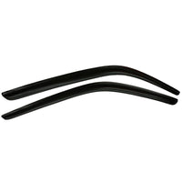 Auto Ventshade 92523 Original Ventvisor Side Window Deflector Dark Smoke 2-Piece Set For 2014-2019 Chevrolet City Express Nissan NV200 Taxi
