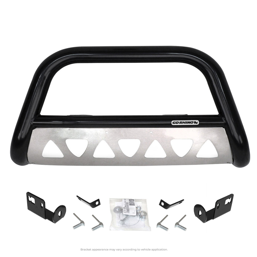 Go Rhino - 5598B - RHINO! Charger RC2 Bull Bar & Mounting Brackets