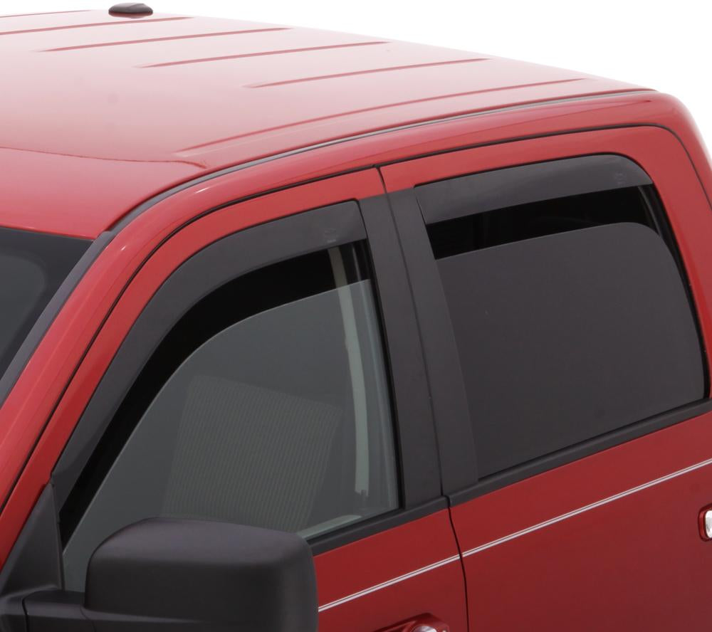 Auto Ventshade 894057 Low Profile Dark Smoke Ventvisor Side Window Deflector 4-Piece Set For 18-23 Ford Expedition/Lincoln Navigator