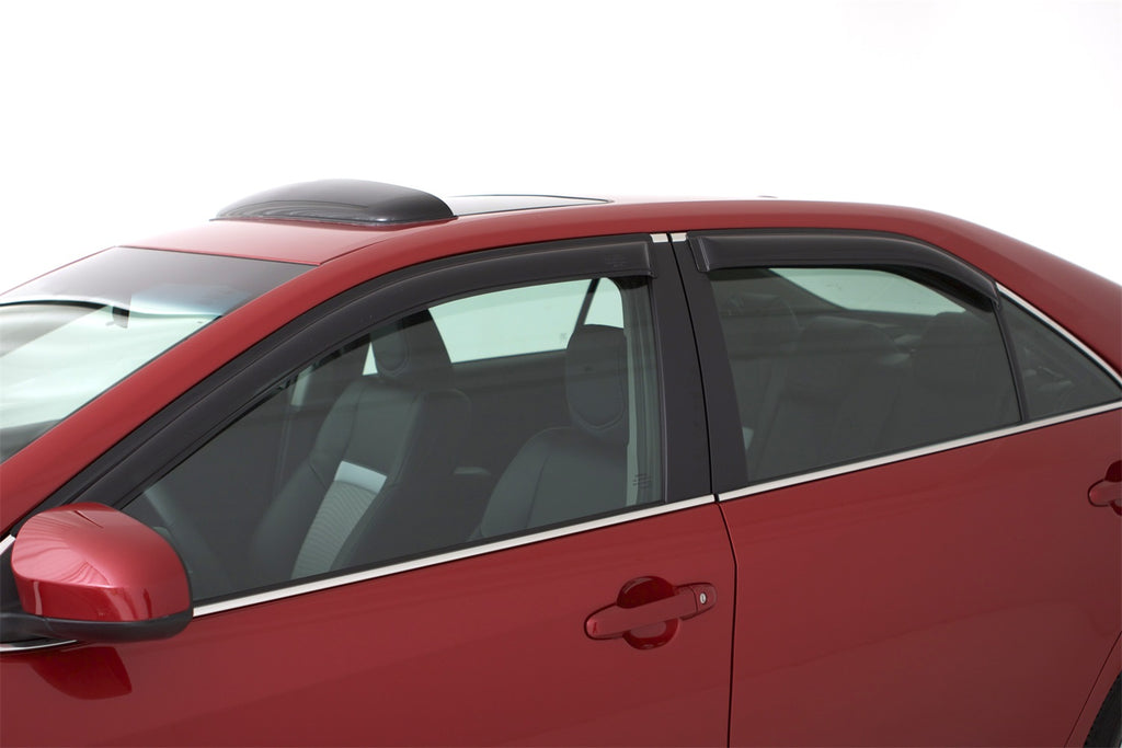 Auto Ventshade 94505 Original Ventvisor Side Window Deflector Dark Smoke 4-Piece Set For 2005-2010 Chrysler 300 2005-2008 Dodge Magnum