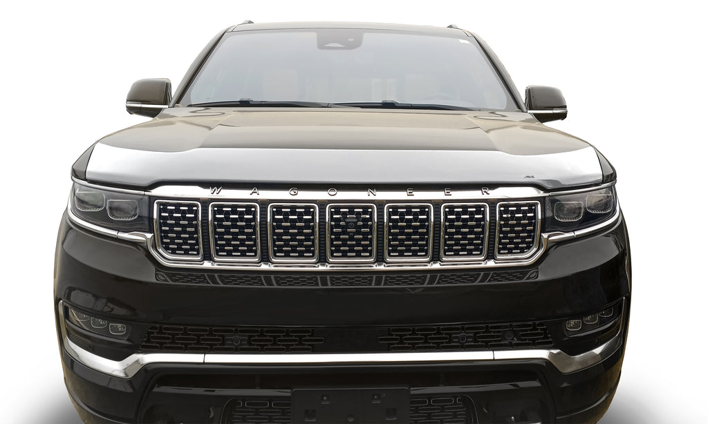Auto Ventshade 622204 Aeroskin Flush Mount Chrome Hood Protector For 2022-2023 Jeep Grand Wagoneer