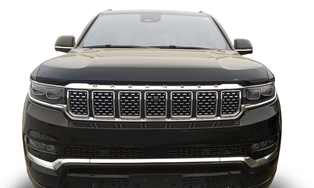 Auto Ventshade 322204 Aeroskin Flush Mount Dark Smoke Hood Protector For 2022-2023 Jeep Grand Wagoneer
